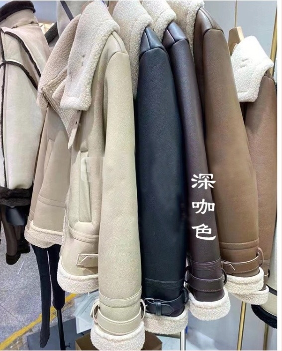 Ženska zimska kratka jakna od pamut‑smjese s patentom, visok ovratnik, patchwork dizajn, širok kroj, debela izolacija, retro korejski stil