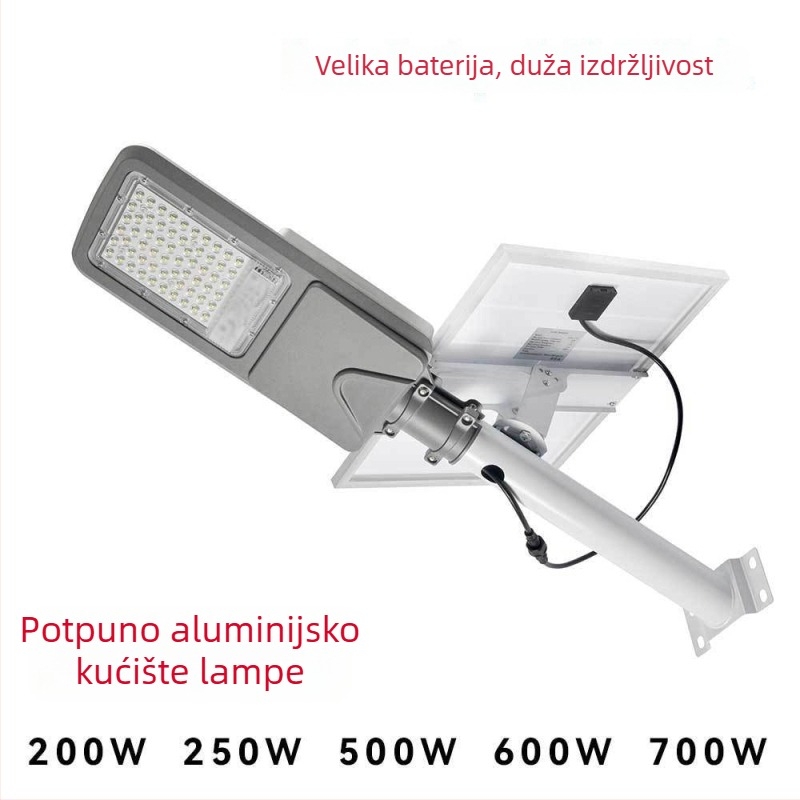 Solarna vrtna svjetiljka, 2026 novi model kućnog osvjetljenja, ultra jaka, visoke snage, vanjski gradski osvjetljenje
