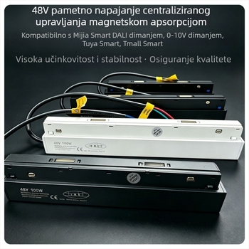 DALI magnetsko napajanje za trak rasvjetu, ugrađeno 0-10V, Zigbee