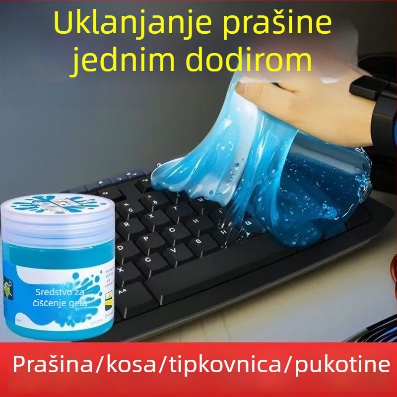 Gel za čišćenje interijera automobila i uklanjanje prašine s tipkovnice