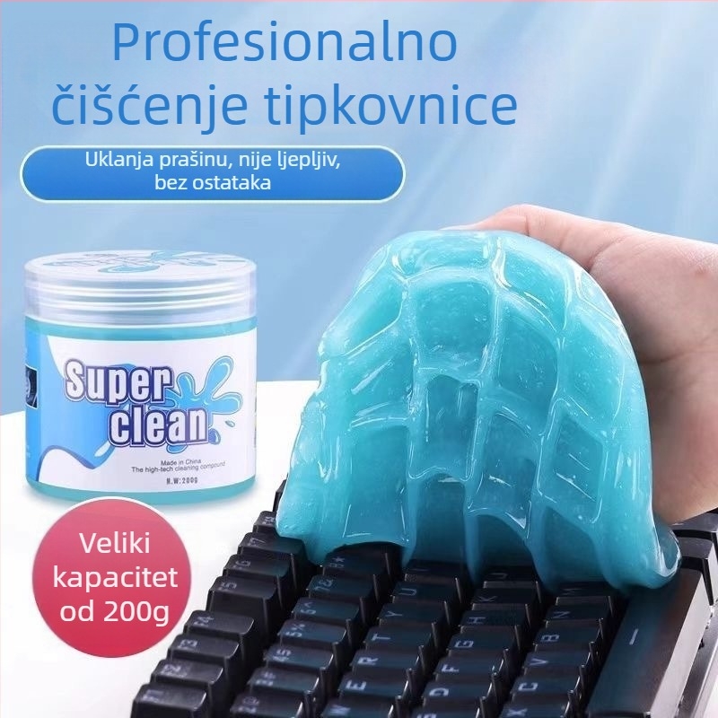 Gel za čišćenje interijera automobila i uklanjanje prašine s tipkovnice