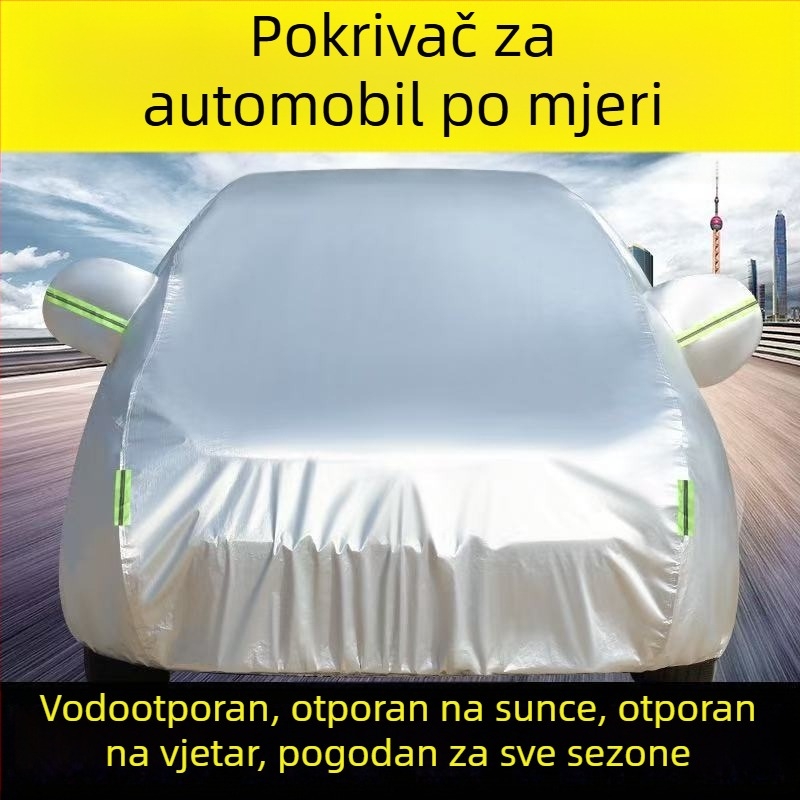 Oxford-stil auto pokrivač za specifične modele, zaštita od sunca i kiše, toplinska izolacija, debeli, sve sezone