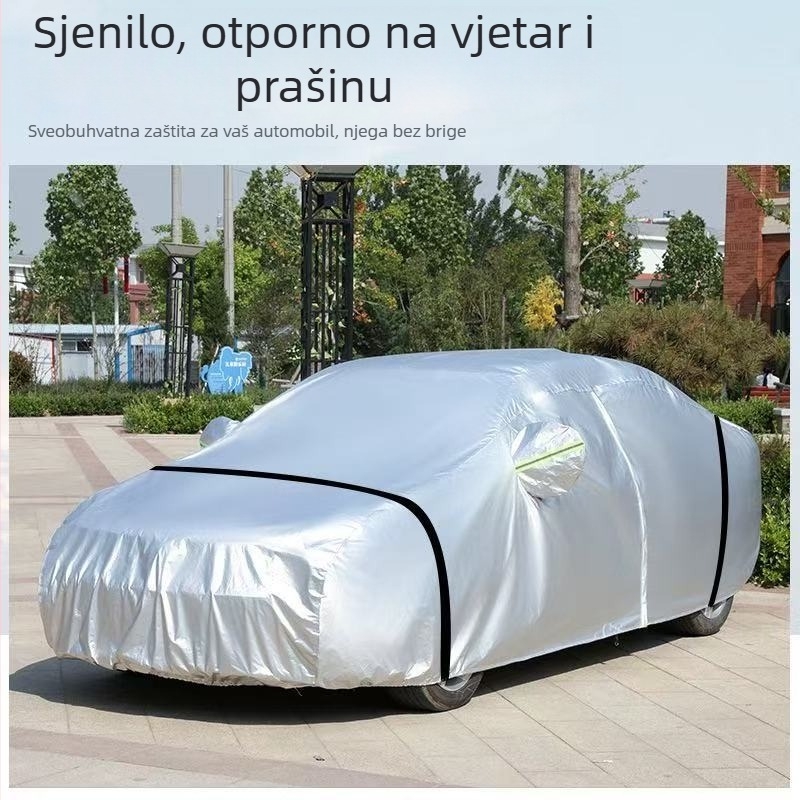 Oxford-stil auto pokrivač za specifične modele, zaštita od sunca i kiše, toplinska izolacija, debeli, sve sezone