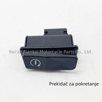 NANKE NK-5001 Petfunkcijski prekidač za motocikle i EV — podešavanje intenziteta osvjetljenja, signal za skretanje, far, sirena, paljenje
