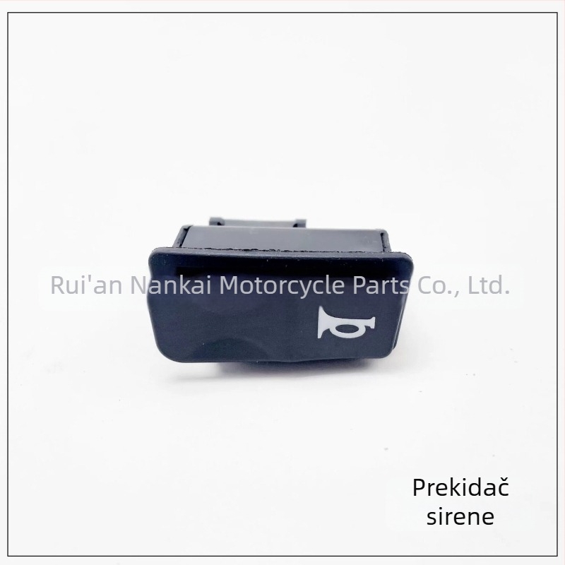 NANKE NK-5001 Petfunkcijski prekidač za motocikle i EV — podešavanje intenziteta osvjetljenja, signal za skretanje, far, sirena, paljenje