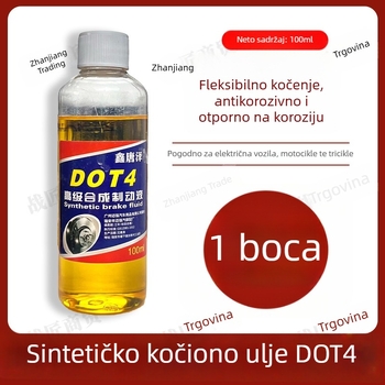 DOT4 tekućina za kočnice za električna vozila, 100 ml