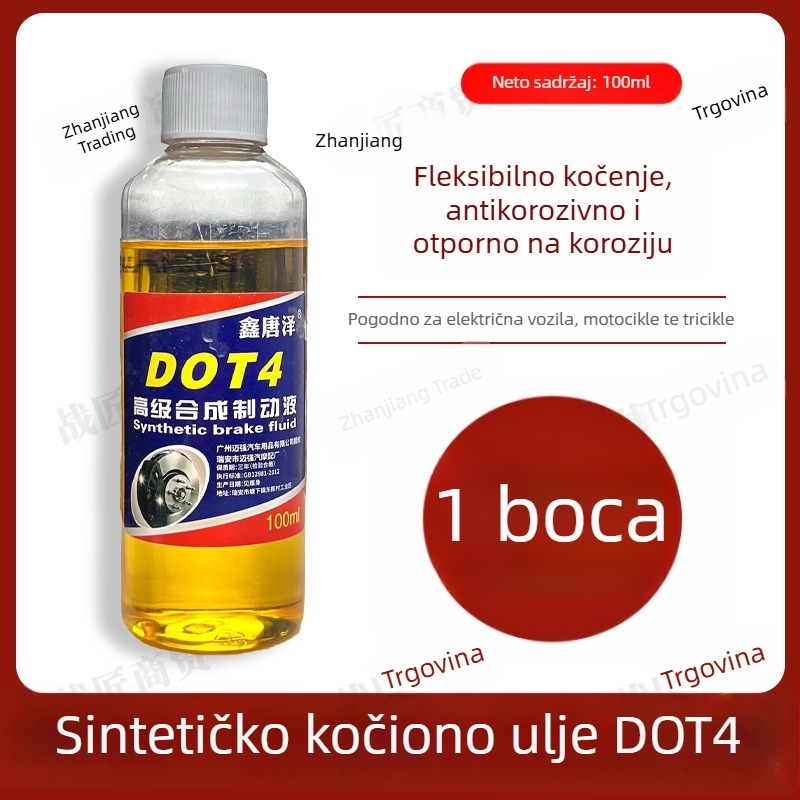 DOT4 tekućina za kočnice za električna vozila, 100 ml