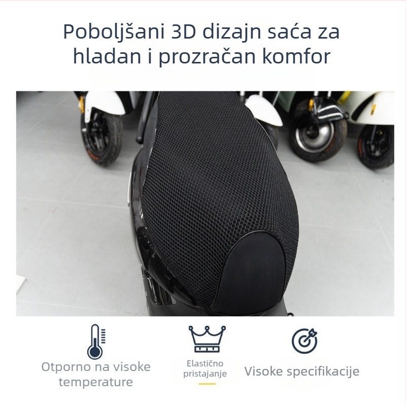 Navlaka za sjedalo za N370C, N380C/N385C s UV zaštitom i toplinskom izolacijom, protuklizna mreža s ćelijama
