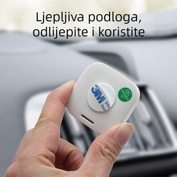 Kvadratični digitalni unutarnji termometar i higrometar za dječju sobu s prikazom temperature i vlage