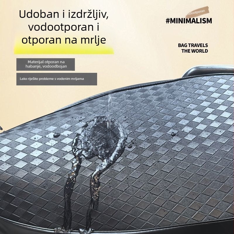 Kožna navlaka za sjedalo električnog motocikla, vodootporna i UV-zaštita, za sve sezone, udobna i izdržljiva.