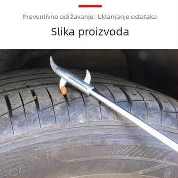 Alat s kukom za zimske gume na led i snijeg, napredni alat za uklanjanje kamenja, Phillips odvijač