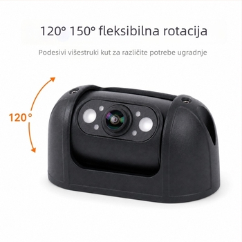 HD kamera za vozilo s 150° širokokutnim objektivom za automobile, taxi i autobuse, nadzorna kamera za prekograničnu upotrebu.