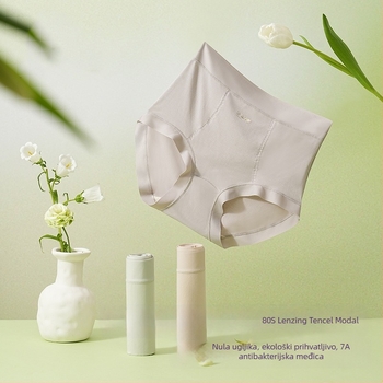 Ljetno žensko donje rublje od modala Lenzing Tencel, 80-ih vlakana, visoka elastičnost, udoban, podstava od svilene Mulberry, antibakterijsko, 7A