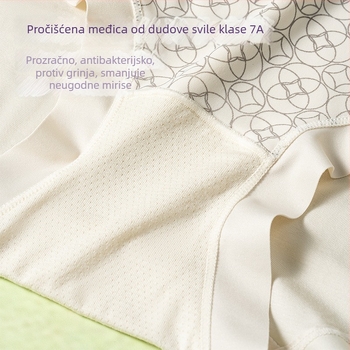 Ljetno žensko donje rublje od modala Lenzing Tencel, 80-ih vlakana, visoka elastičnost, udoban, podstava od svilene Mulberry, antibakterijsko, 7A