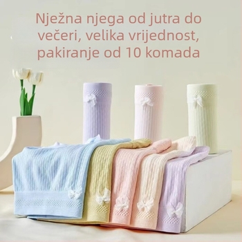 Ženske gaćice s srednjim do visokim strukom, bezšivne, mekana oblačno-slična tkanina, visoka elastičnost