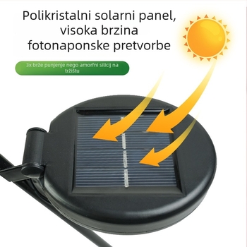 Solarne vrtne lampe s motivima raka i hobotnice, metalne dekorativne lampe za dvorište