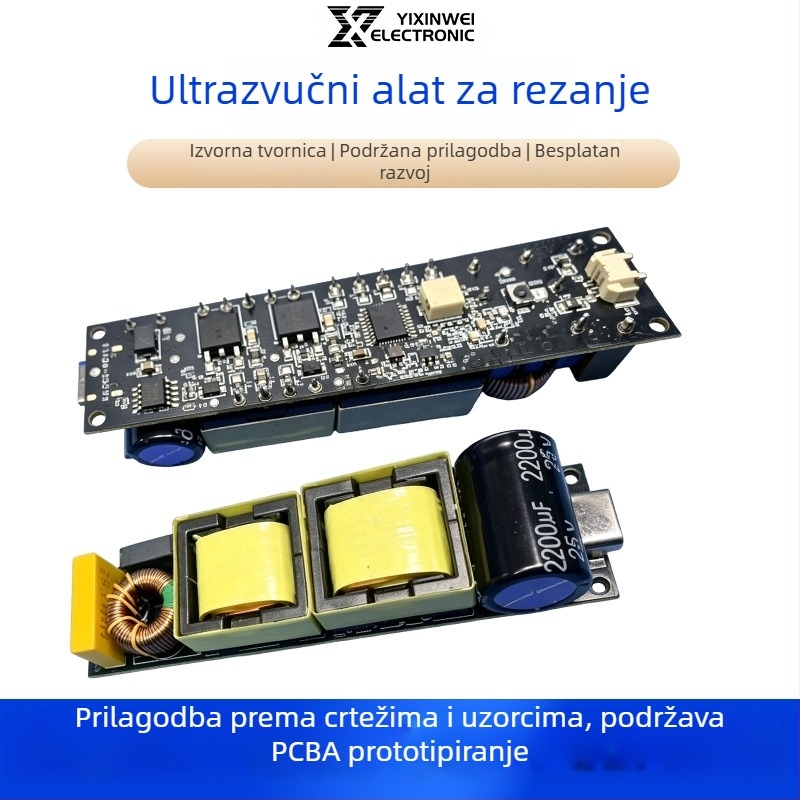 PCBA Upravljačka ploča za ultrazvučnu pilu za rezanje, 36 kHz, precizno i brzo DIY rezanje