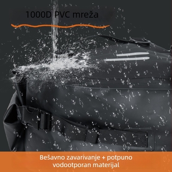 28L vodootporna bočna torba za motocikl, višenamjenska, velika zapremina, s reflektirajućim elementima