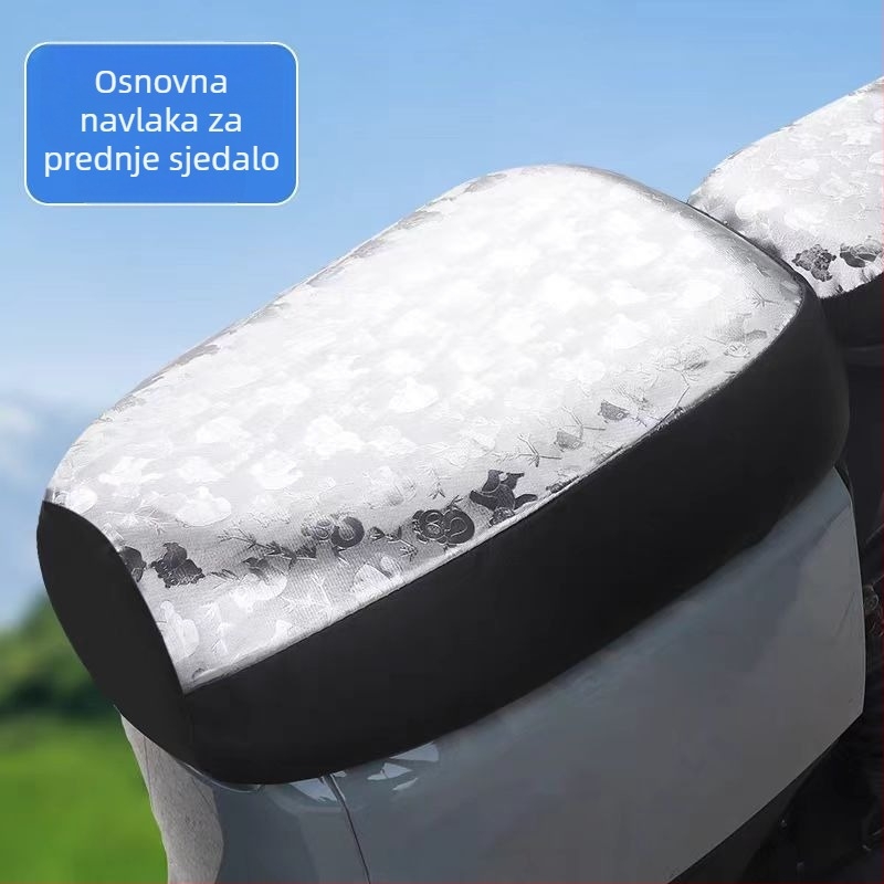 PU navlaka za sjedalo za električna vozila Shenyuan A7/A8/T90, toplinska izolacija i zaštita od sunca, vodootporna navlaka za sjedalo T300 009