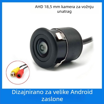 Univerzalna auto kamera za vožnju unatrag s LED svjetlom, otvori za montažu 18,5 mm/22,5 mm, AHD 720P