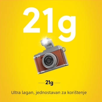 Nova retro mini kamera sa bljeskalicom za učenike — simpatičan video snimač i foto dodatak, kompaktni dizajn, nišna namjena