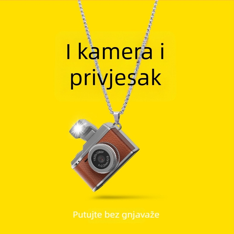 Nova retro mini kamera sa bljeskalicom za učenike — simpatičan video snimač i foto dodatak, kompaktni dizajn, nišna namjena