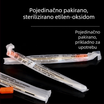 Jednokratne sterilne dugačke pamucne štapiće za uzimanje uzoraka, za žensku uporabu