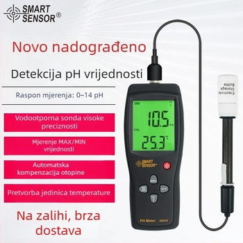 Xima AS218 Mjerac kvalitete vode za akvarij: provodljivost i salinitet, pametni senzor