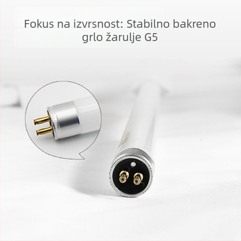 Foshan Lighting T5 LED dvostruko završena fluorescenska cijev za kućnu upotrebu