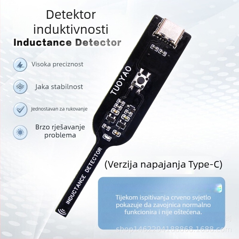 Tester induktivan za popravke mobilnih telefona i dijagnostiku kvarova elektroničkih matičnih ploča