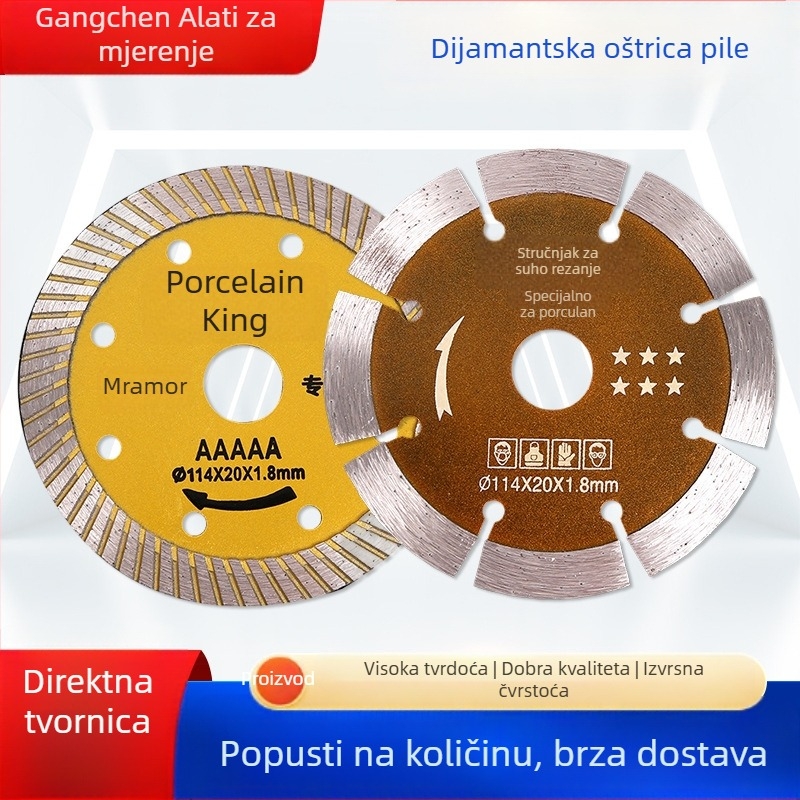Diamantski kružni list za kamen, keramiku i mramor