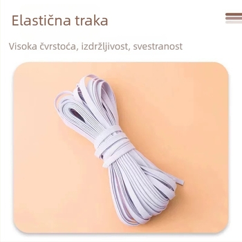 Visokoelastične trake za kosu – široke, mekane elastične vrpce