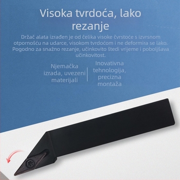 CNC držač alata za vanjsku tokarsku obradu, 93° SVJBL/SVJBR2020K16/2525M16/1616H16