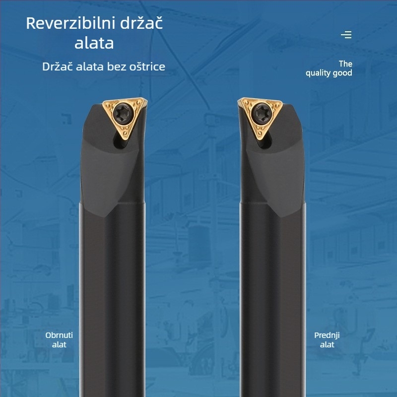 CNC alat za unutarnji otvor za tokaricu – šipka za unutarnji kružni rezni alat, 95° STUPR09/1103