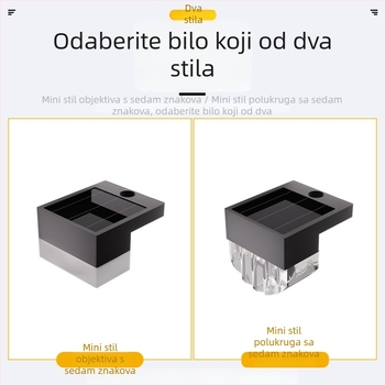 Solarne vanjske stepenice s automatskim uključivanjem u mraku, ukrasna zidna svjetiljka, mini svjetiljke za balkon, vrtna dekoracija