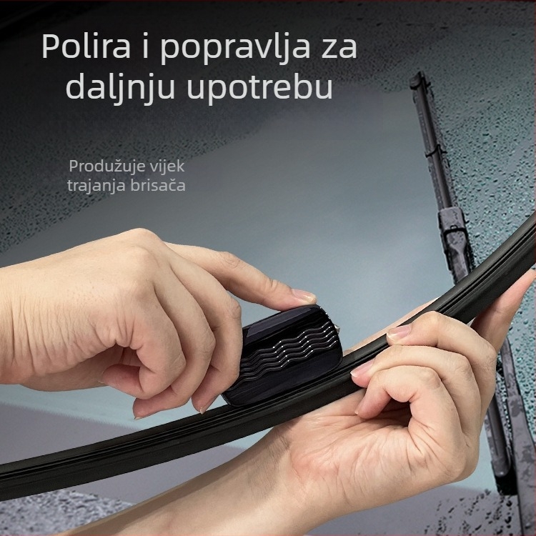 Uređaj za popravak brisača automobila za bezokvirne lopatice i popravak gumene trake, univerzalno popravljno sredstvo