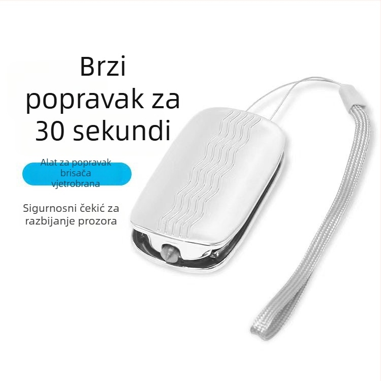 Uređaj za popravak brisača automobila za bezokvirne lopatice i popravak gumene trake, univerzalno popravljno sredstvo