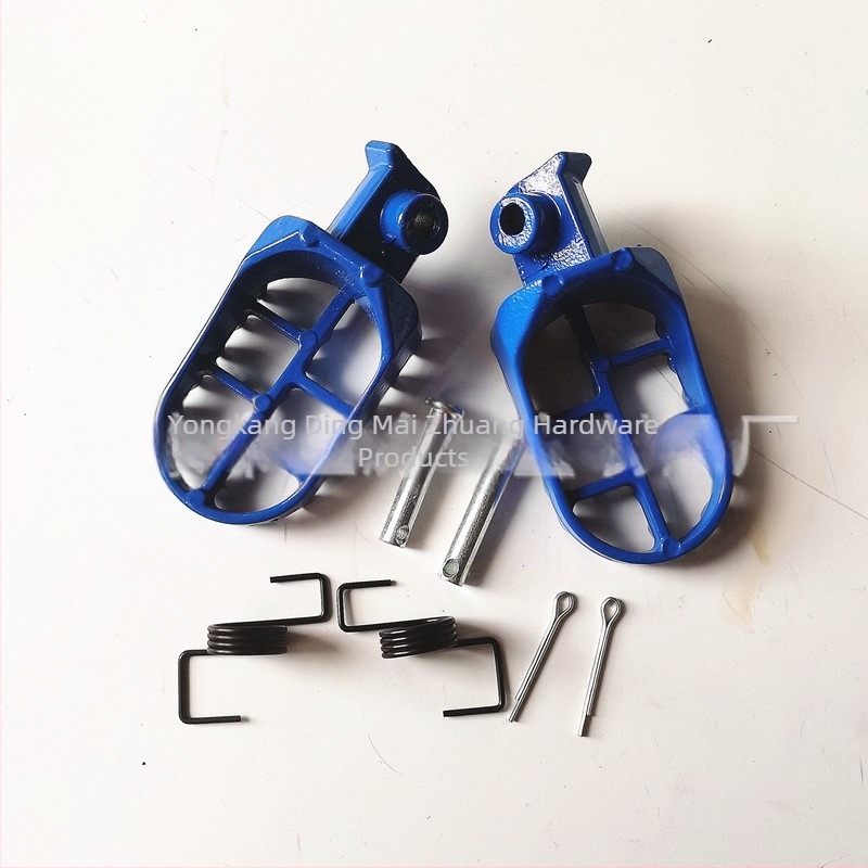 Plavi prednji oslonac za stopalo Yamaha PW50 PW80 – aluminijski prednji potplat, dodatak za terenski motocikl