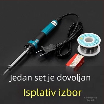 Kućni set za lemljenje – električna lemilica 30-60W, visokoučinkovit set alata za popravke elektronike