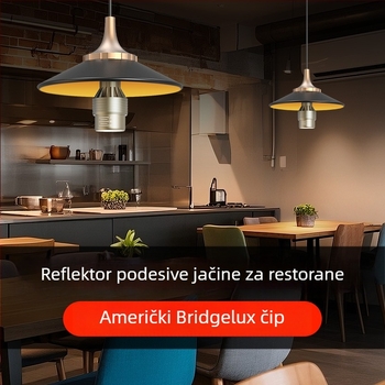 LED usmjerena svjetiljka za blagovaonu, E27 baza, podesivi fokus, osvjetljenje za restorane s roštiljem i hot pot