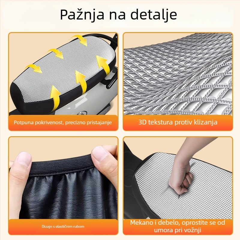 Navlaka za sjedalo električnog skutera Yadi Guanneng T5-M/H/D, zaštita od sunca, universalno za sve sezone