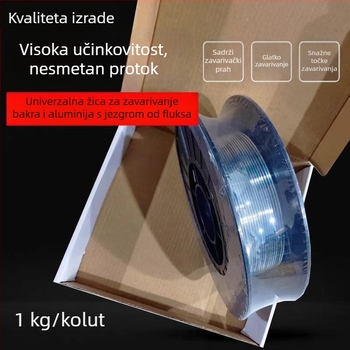 Žica za zavarivanje s jezgrom fluksa za niskotemperaturnu bakreno-aluminijsku leguru, oprema za transformator, modeli 7822/8902, aluminijsko-aluminijska jezgrom fluks žica