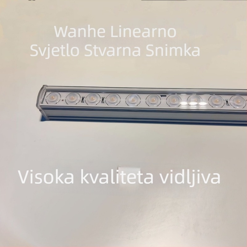 RGB linearna LED traka za pranje zida i konturnu rasvjetu, 512 LED