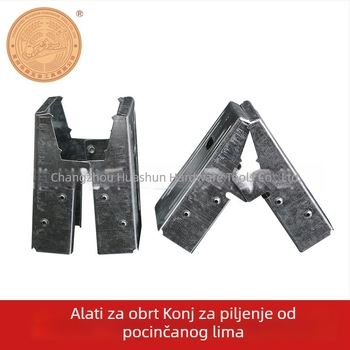 Galvanizirani F‑klamp za stolarstvo, skelu i podršku za suhozid – brzo rješenje za fiksiranje