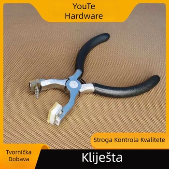 Ručno izrađeni alat za bušenje kože, 4 mm, perforator s šiljastim vrhom, od visokougljičnog čelika