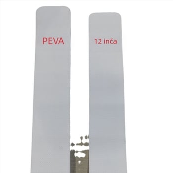PET vanjska crna mat protuklizna traka, dimenzije 2 × 12 in (5.08 × 30.48 cm), PEVA