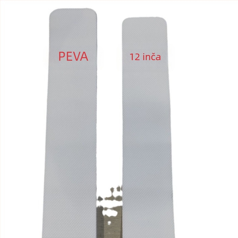 PET vanjska crna mat protuklizna traka, dimenzije 2 × 12 in (5.08 × 30.48 cm), PEVA
