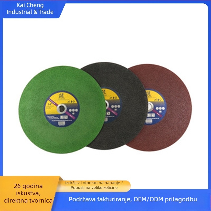 Kay predstavlja 350x2.8x25.4 mm disk za rezanje, brušenje i poliranje za metal i nehrđajući čelik