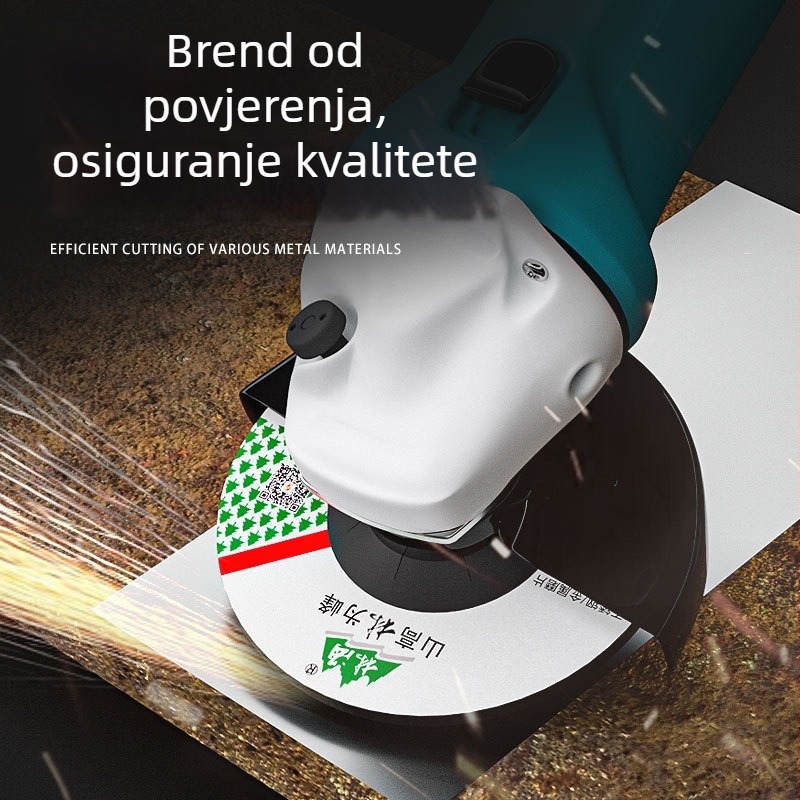 Linhai disk za kutnu brusilicu – disk za poliranje i brušenje za metal i nehrđajući čelik, 100x6 mm