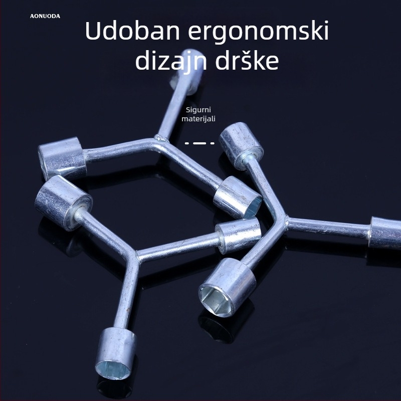 Y-oblik višenamjenski ključ s 8/10/12 mm za ručnu održavanje i demontažu.